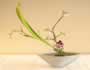 Arreglo floral con Ikebana