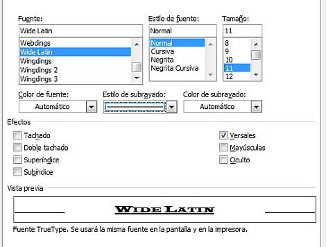 Dar formato al texto como superíndice o subíndice en Word